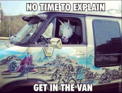 Dont get in the van